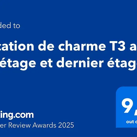 アパート Location De Charme T3 Au 2e Etage Et Dernier Etage *